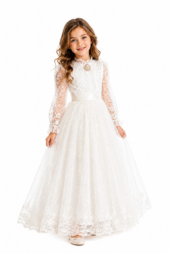 Girls luxury dress - luxury,